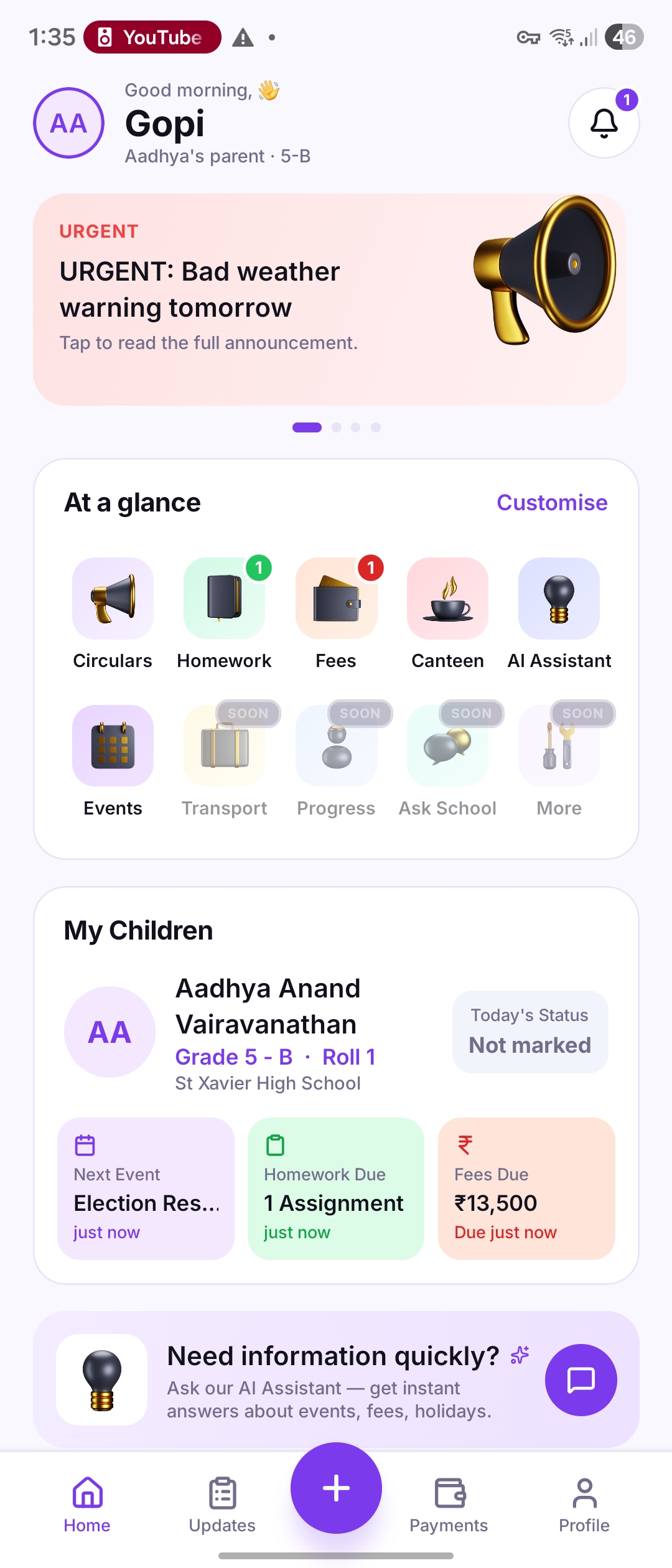 Parent App